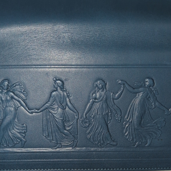 Wedgwood Navy Blue Leather Wallet - Picture 5 of 11
